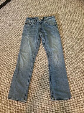 Ariat Men's Classic Blue Straight-Leg Jeans, size 30-34